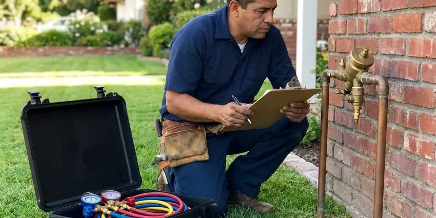 FGV Plumbing technician providing rooter services in Springfield