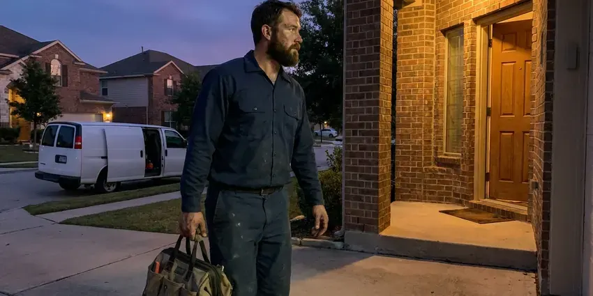 FGV Plumbing technician providing leak detection in Kansas City