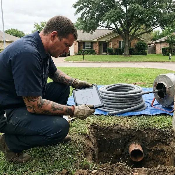 Local trenchless sewer line repair by FGV Plumbing, Kansas City, MO