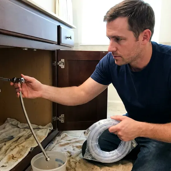 Local water leak repair by FGV Plumbing, Kansas City, MO